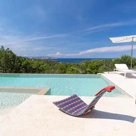 Villa Amira Porto Cervo Con Vista Mozzafiato Sul Mare,piscina Privata,wellness & *