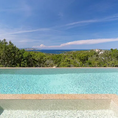 Villa Amira Porto Cervo Con Vista Mozzafiato Sul Mare,piscina Privata,wellness & *