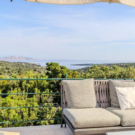 Amira Porto Cervo Con Vista Mozzafiato Sul Mare,piscina Privata,wellness &