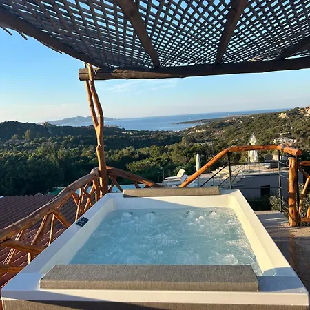 Amira Porto Cervo Con Vista Mozzafiato Sul Mare,piscina Privata,wellness &