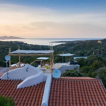 Amira Porto Cervo Con Vista Mozzafiato Sul Mare,piscina Privata,wellness & Liscia di Vacca