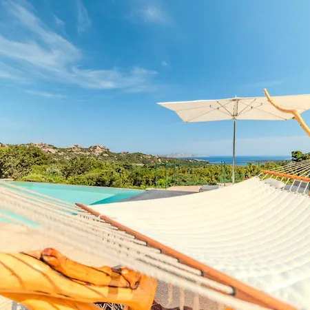 Amira Porto Cervo Con Vista Mozzafiato Sul Mare,piscina Privata,wellness & וילה לישה די ואקה