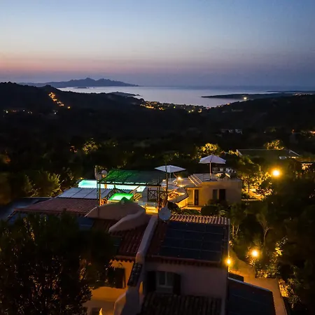 빌라 Amira Porto Cervo Con Vista Mozzafiato Sul Mare,piscina Privata,wellness &