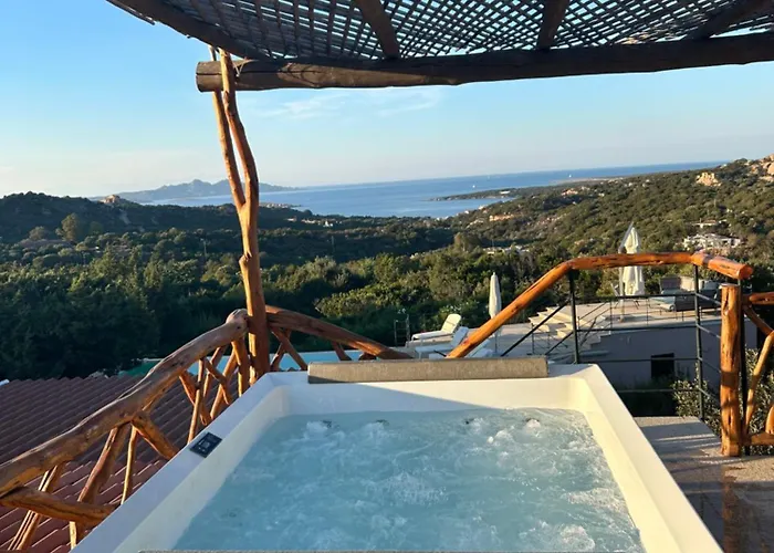Amira Porto Cervo Con Vista Mozzafiato Sul Mare,piscina Privata,wellness &