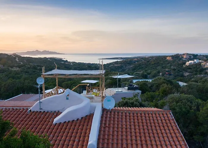 Amira Porto Cervo Con Vista Mozzafiato Sul Mare,piscina Privata,wellness & Liscia di Vacca